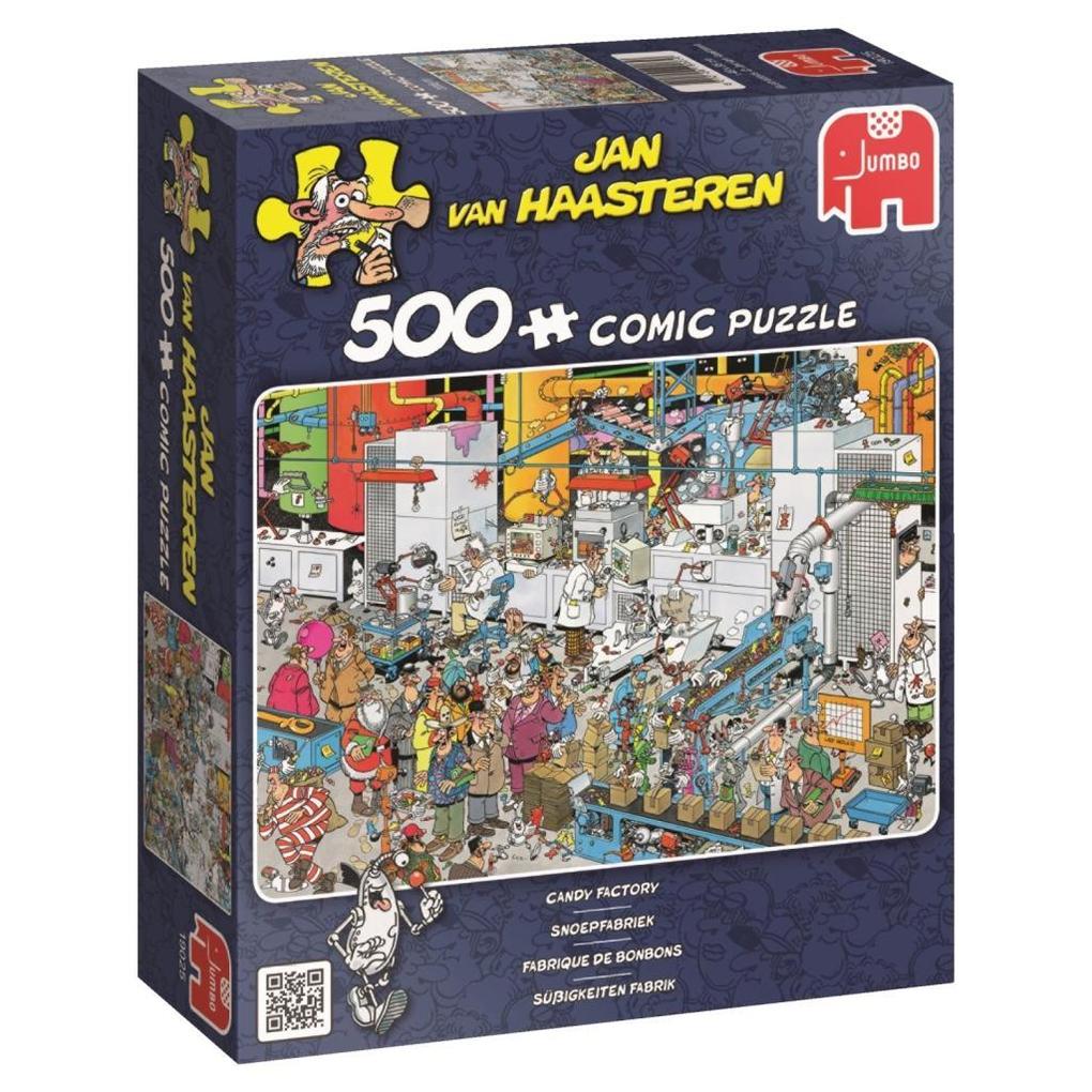 Jan van Haasteren - Süßigkeitenfabrik - Puzzle 500 Teile