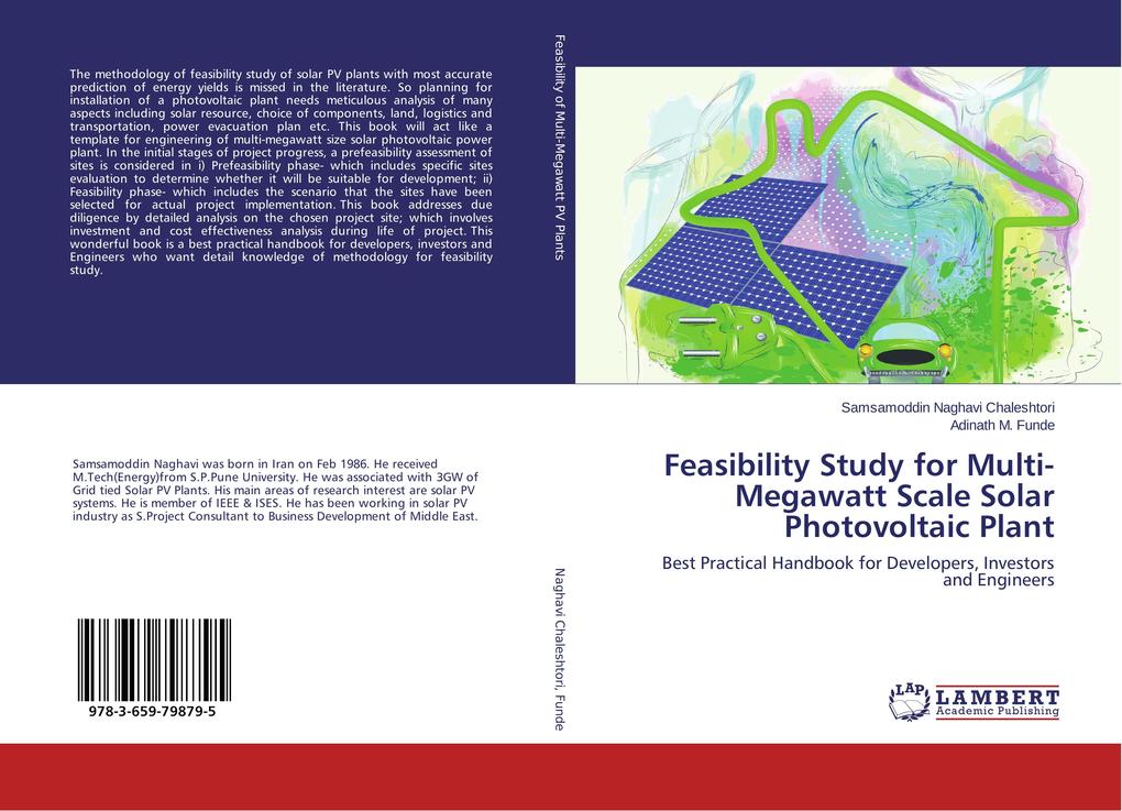 Feasibility Study for Multi-Megawatt Scale Solar Photovoltaic Plant