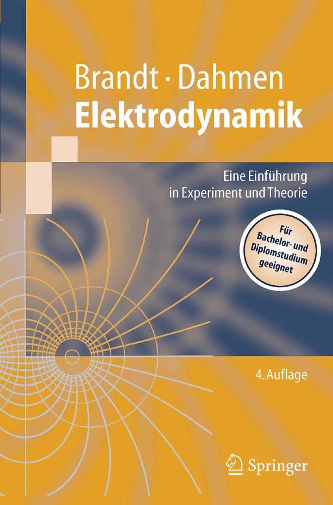 Elektrodynamik - Siegmund Brandt/ Hans Dieter Dahmen