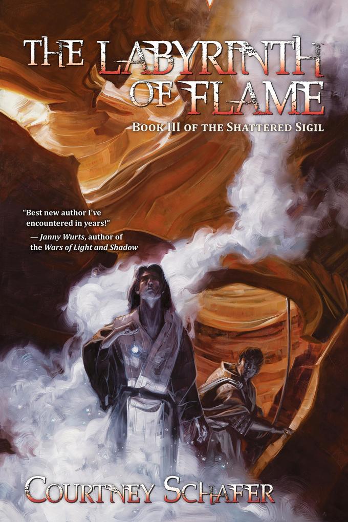 The Labyrinth of Flame (The Shattered Sigil #3)