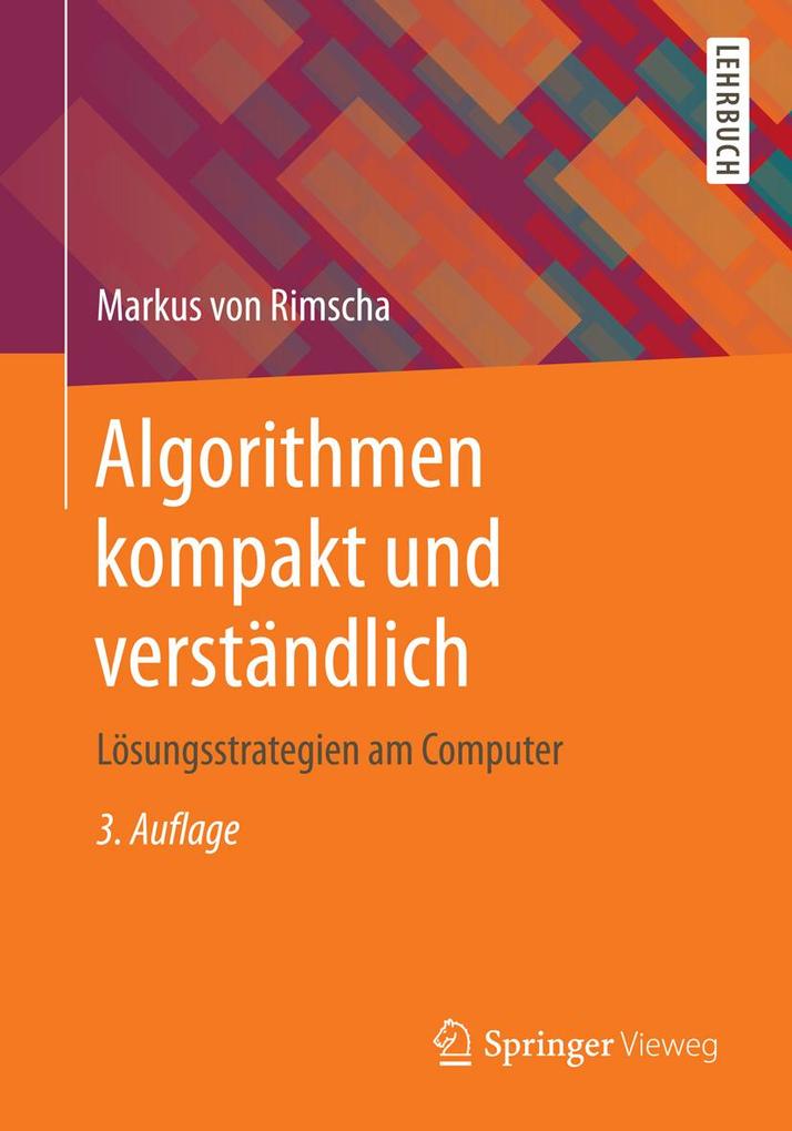 Springer Fachmedien Wiesbaden Algorithmen Kompakt Und Verständlich