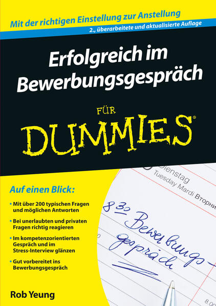 Image of Erfolgreich im Bewerbungsgespräch für Dummies