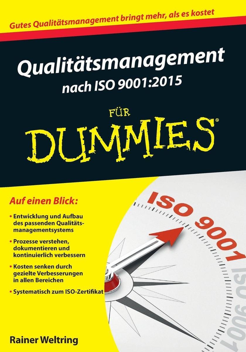Wiley Vch Qualitätsmanagement Nach Iso 9001:2015 Für Dummies, Fachbücher Von Rainer Weltring - Bild 5