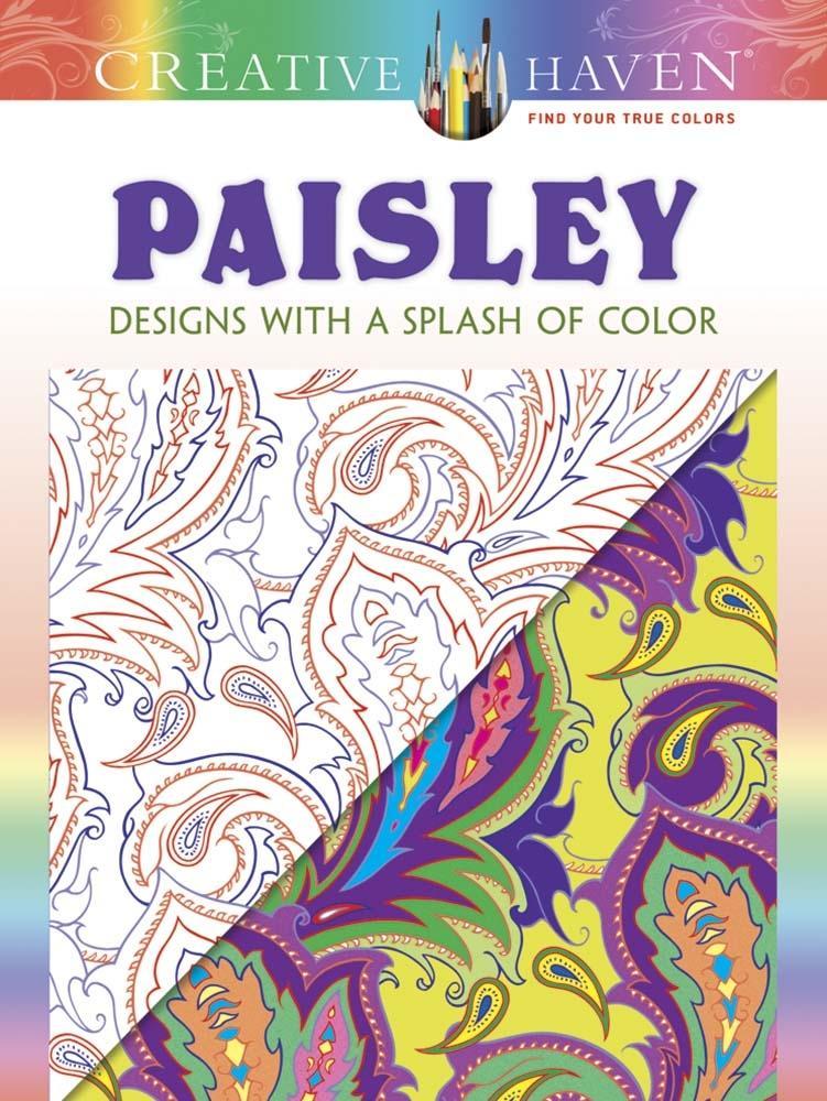 Creative Haven Paisley: s with a Splash of Color