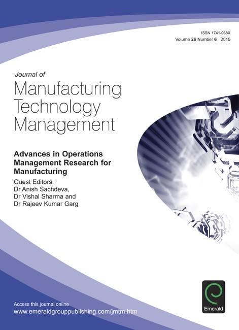 Advances in Operations Management Research for Manufacturing