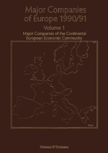 Major Companies of Europe 1990/91