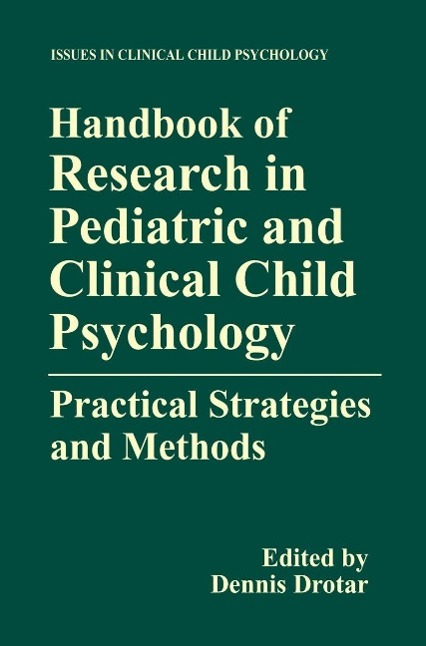 Handbook of Research in Pediatric and Clinical Child Psychology