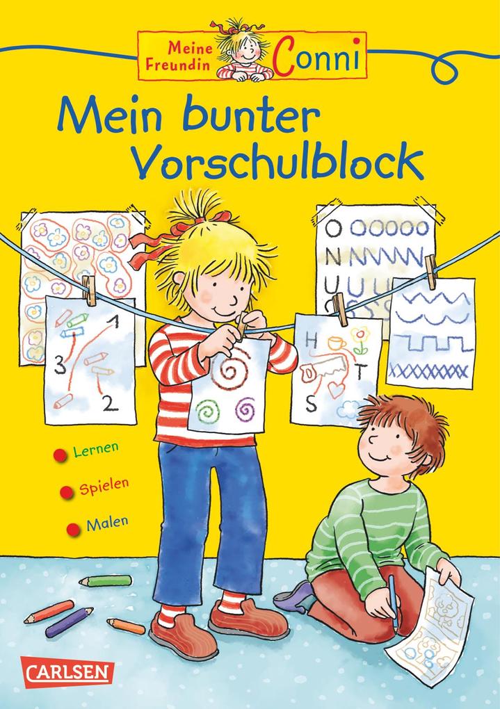 Image of Conni Gelbe Reihe: Mein bunter Vorschulblock