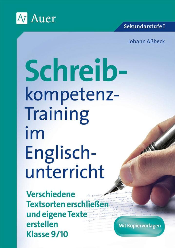 Schreibkompetenz-Training in Englisch 9/10