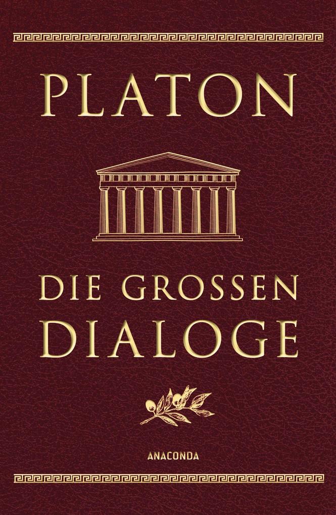 Anaconda Verlag Die Großen Dialoge (Cabra-Lederausgabe)