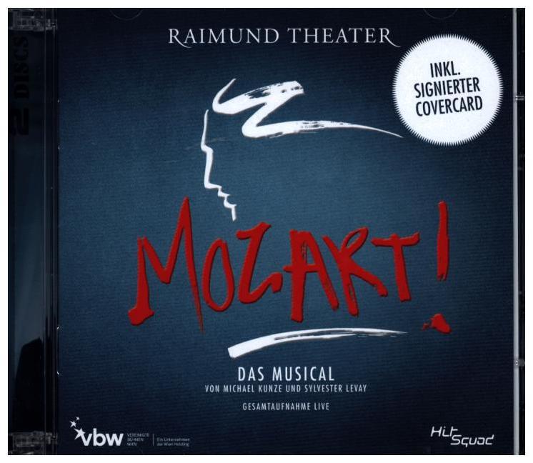 Alive Ag Mozart! - Das Musical - Gesamtaufnahme Live Cd Original Cast Wien