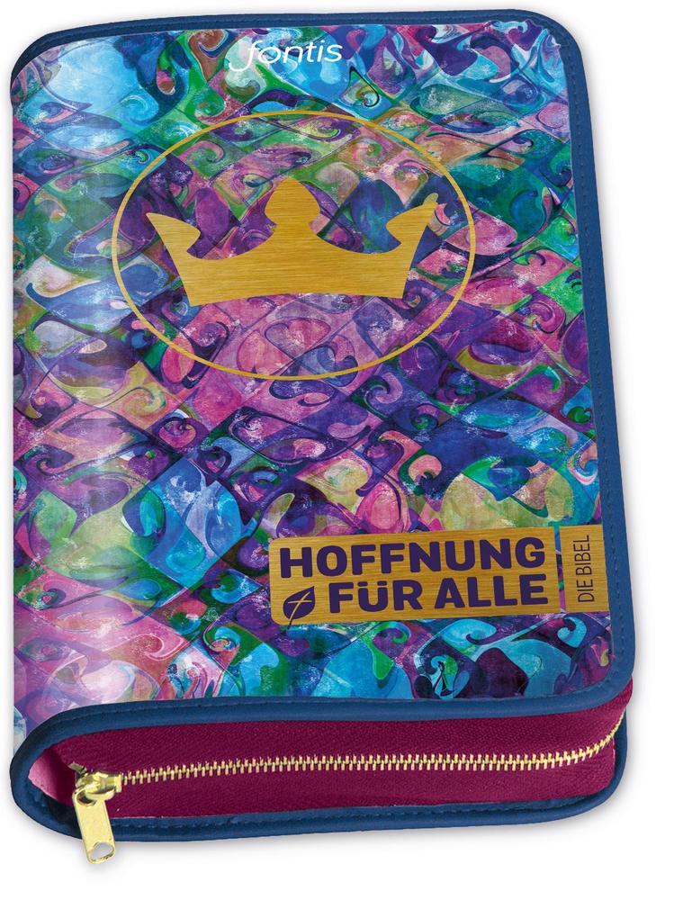 Hoffnung für alle. Die Bibel - Bibelhülle 'Crown'