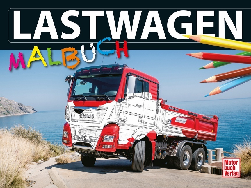 Image of Lastwagen-Malbuch