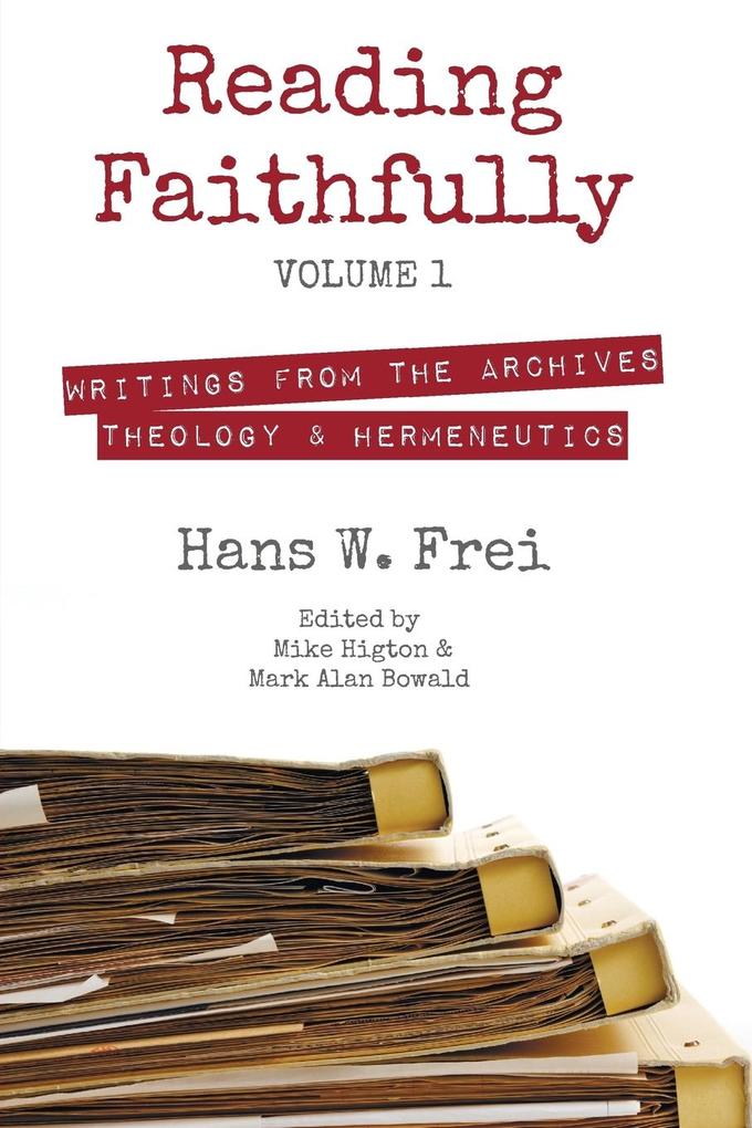 Reading Faithfully Volume 1