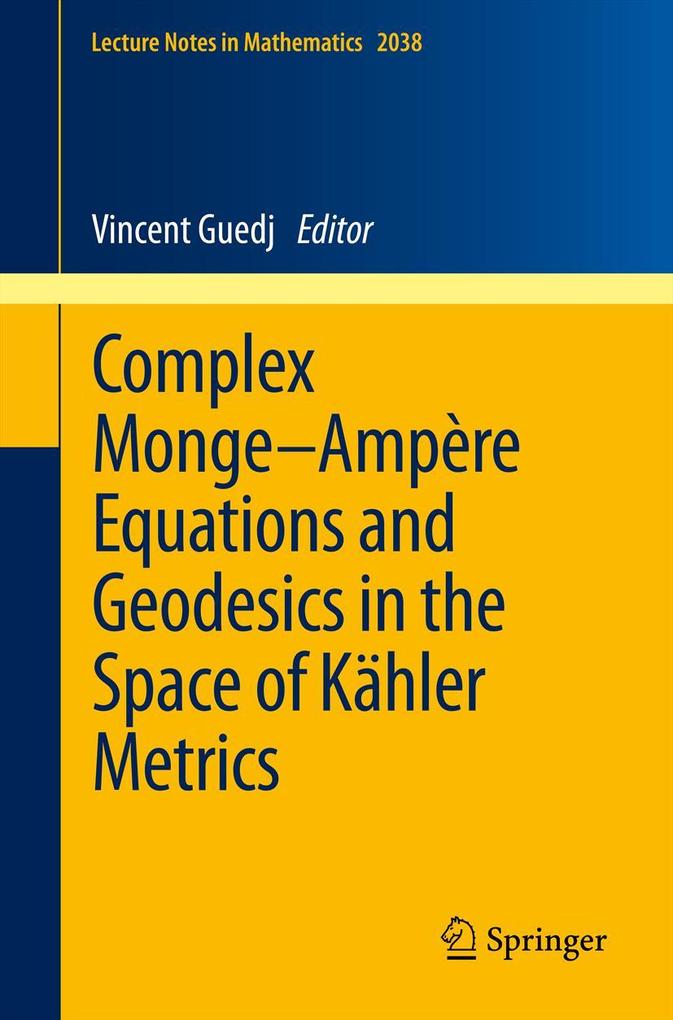 Complex Monge-Ampère Equations and Geodesics in the Space of Kähler Metrics