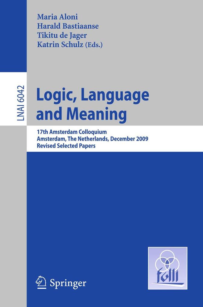 Logic Language and Meaning