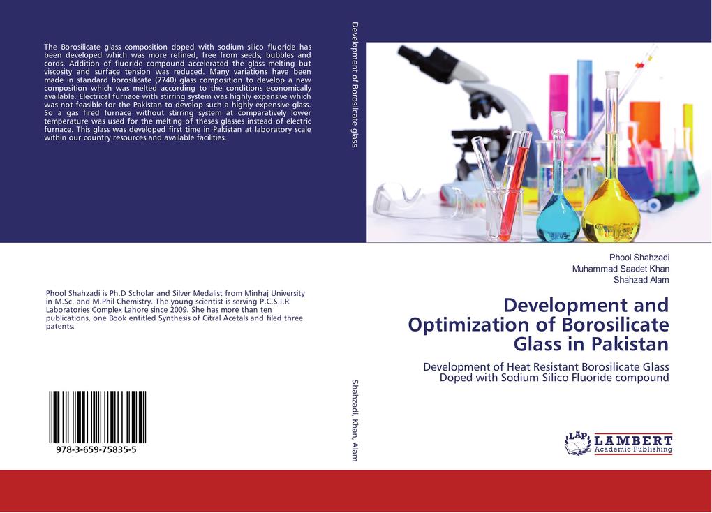 Development and Optimization of Borosilicate Glass in Pakistan
