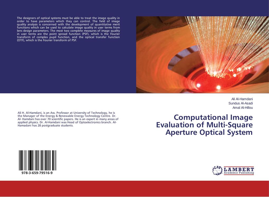 Computational Image Evaluation of Multi-Square Aperture Optical System