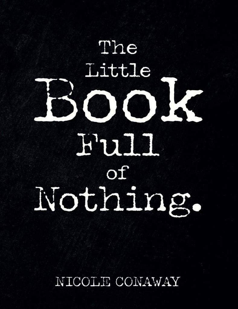 The Little Book Full of Nothing