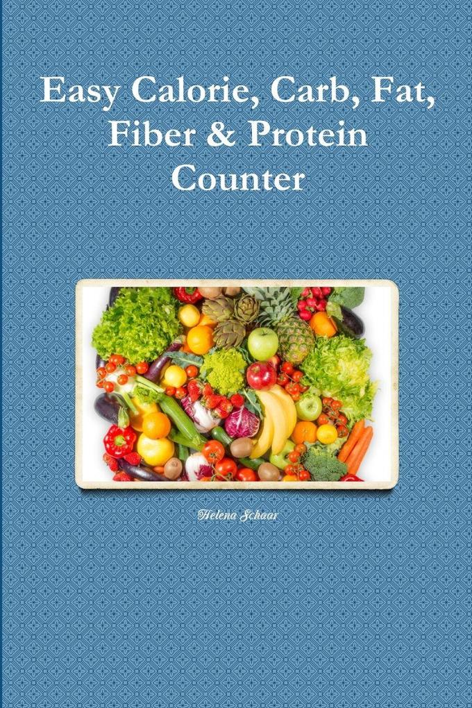 Easy Calorie Carb Fat Fiber & Protein Counter