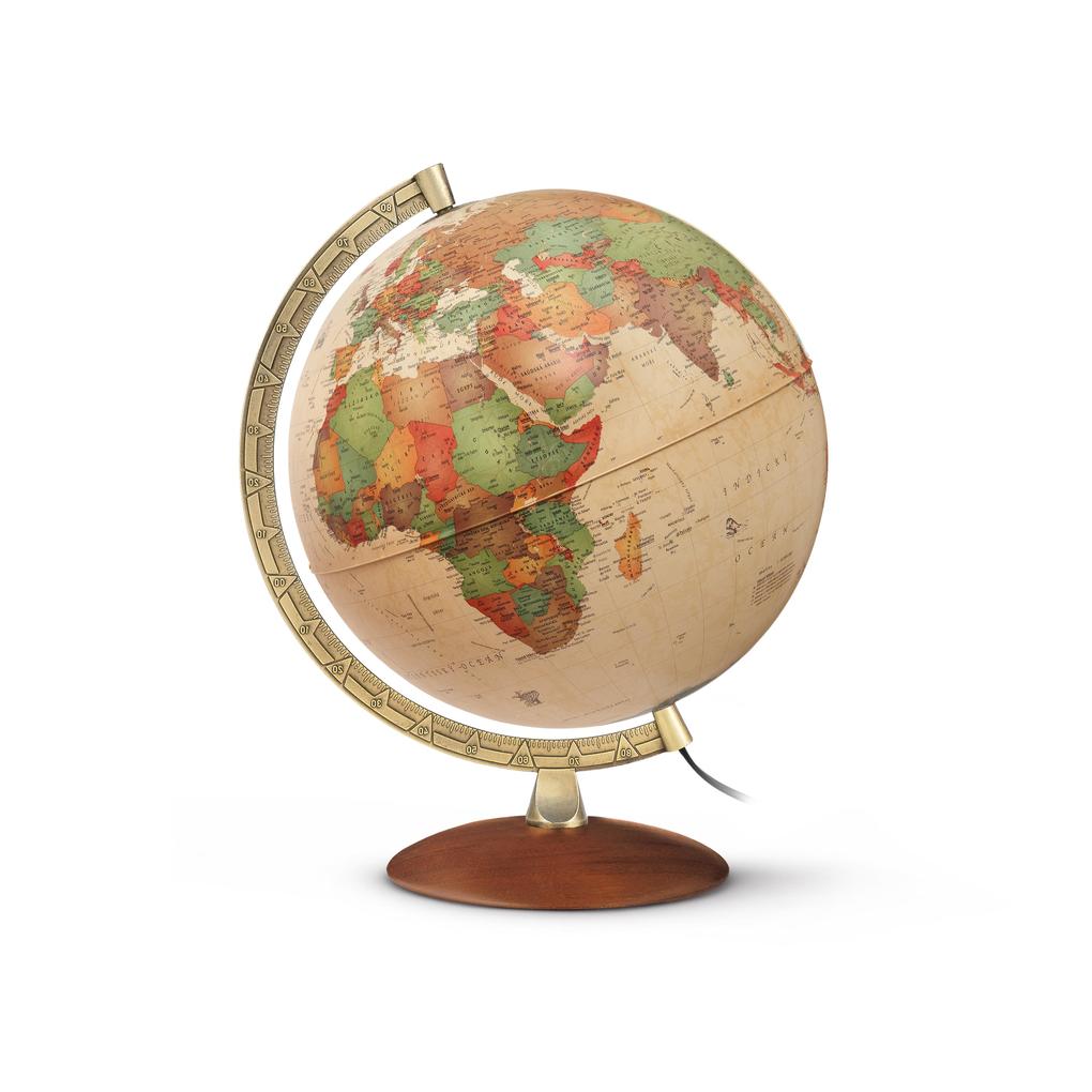 Globus im Antikdesign