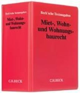Miet- Wohn- und Wohnungsbaurecht (ohne Fortsetzungsnotierung). Inkl. 87. Ergänzungslieferung