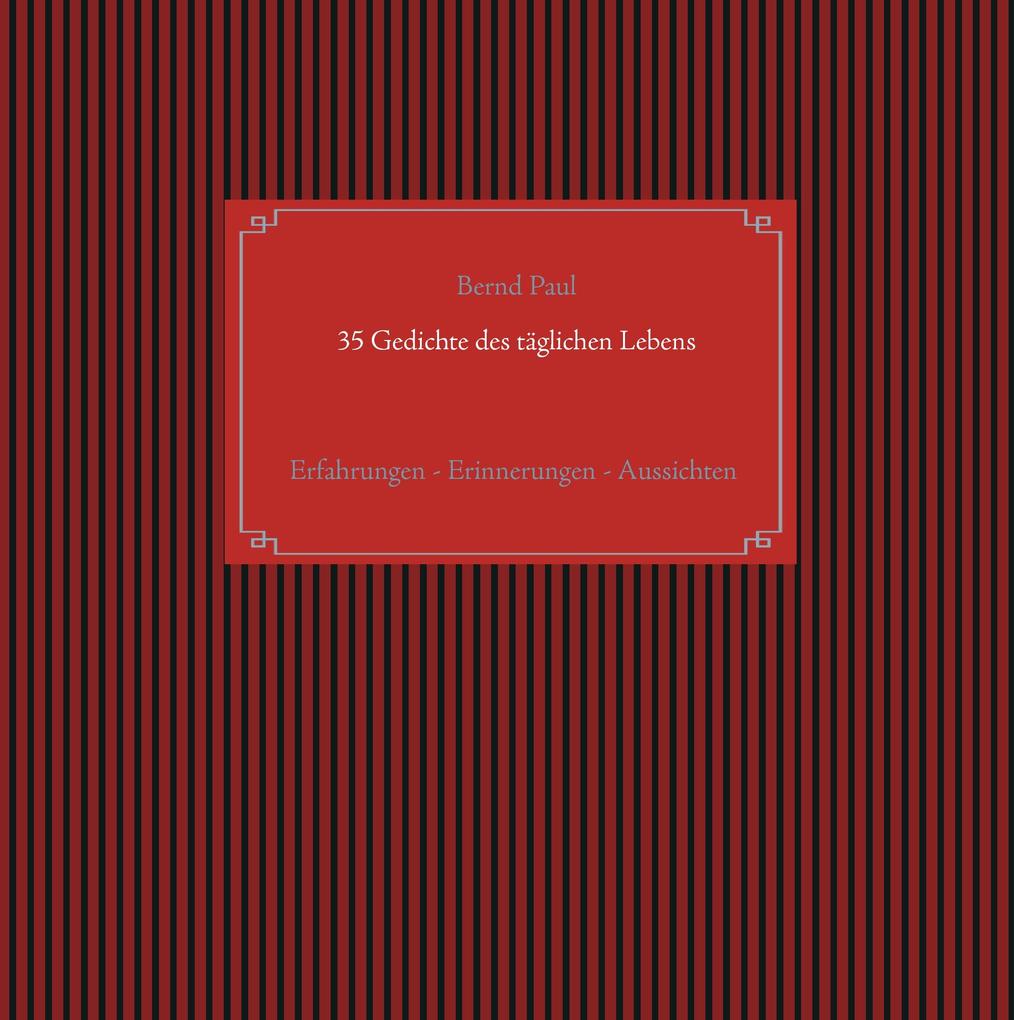 Image of 35 Gedichte des täglichen Lebens