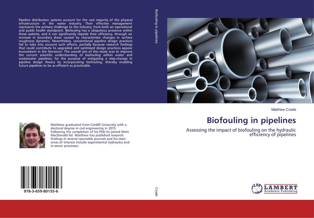 Biofouling in pipelines