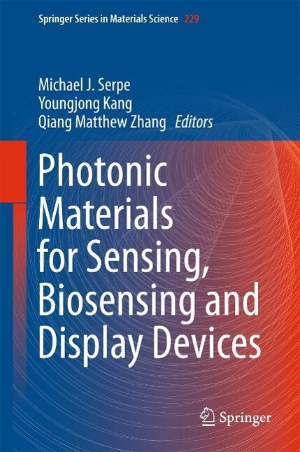 Photonic Materials for Sensing Biosensing and Display Devices
