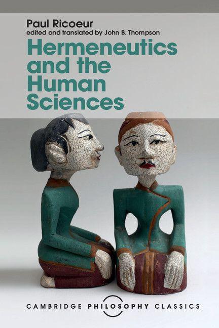 Cambridge University Press Hermeneutics And The Human Sciences