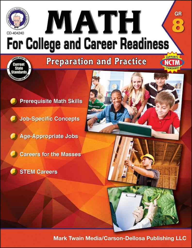 Math for College and Career Readiness Grade 8