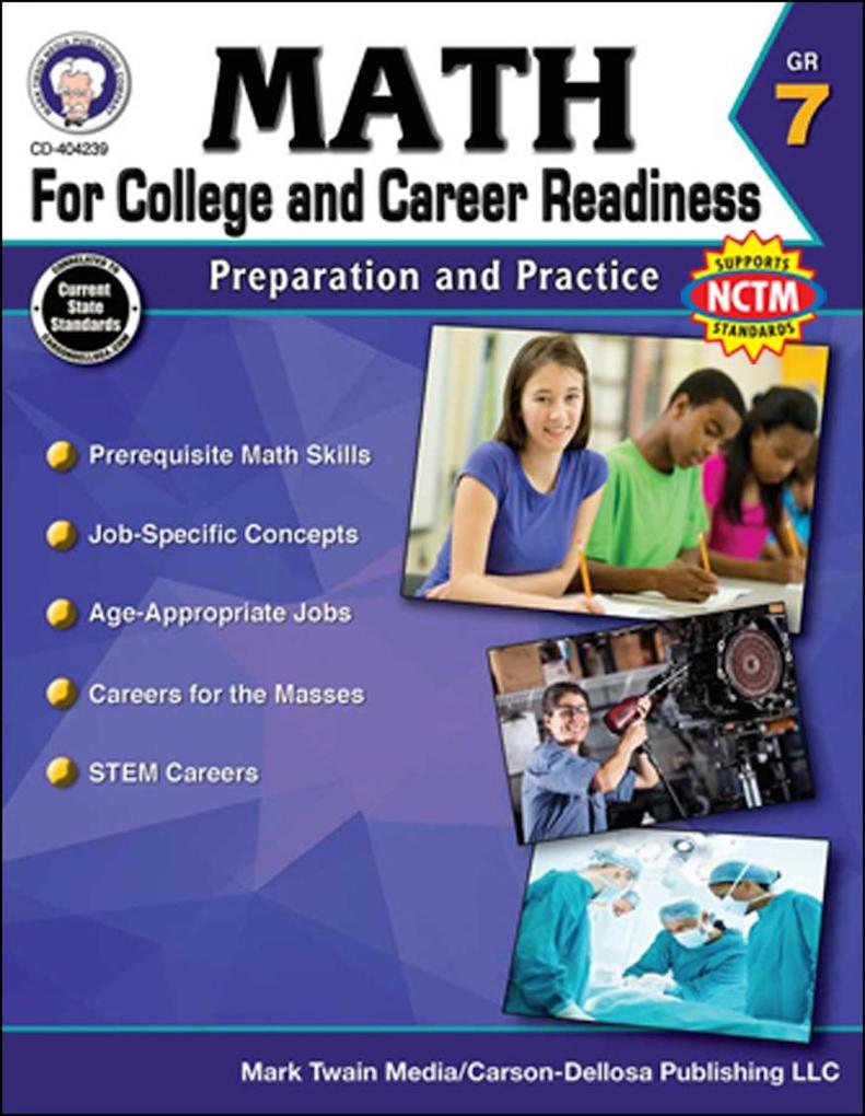 Math for College and Career Readiness Grade 7