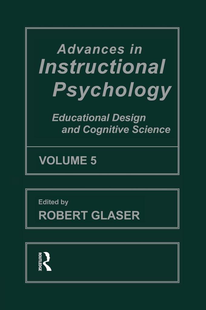Advances in instructional Psychology Volume 5