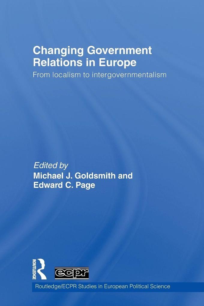 Changing Government Relations in Europe