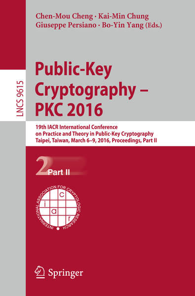 Public-Key Cryptography PKC 2016