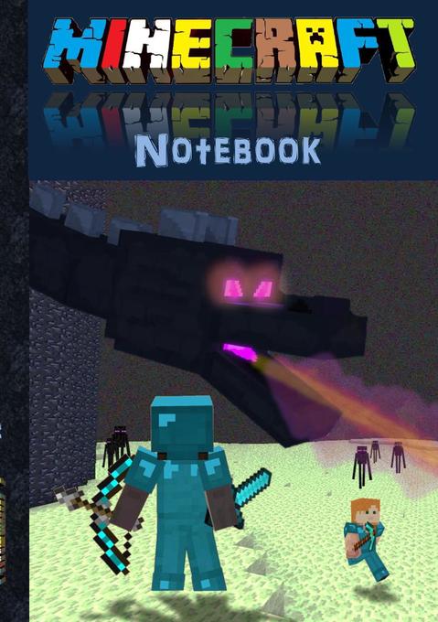 Minecraft Notebook ‘Ender Dragon‘ (quad paper)