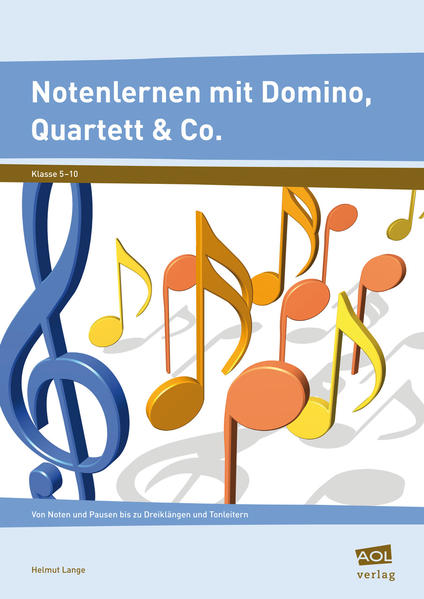Notenlernen mit Domino Quartett & Co. - Helmut Lange