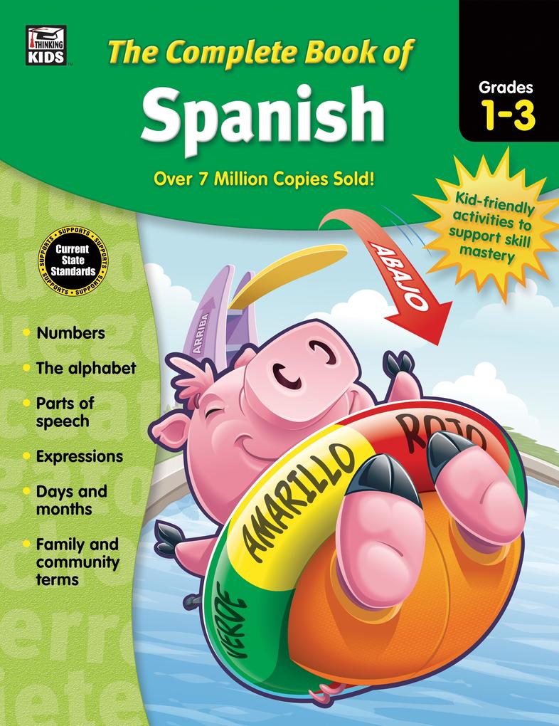 Complete Book of Spanish Grades 1 - 3