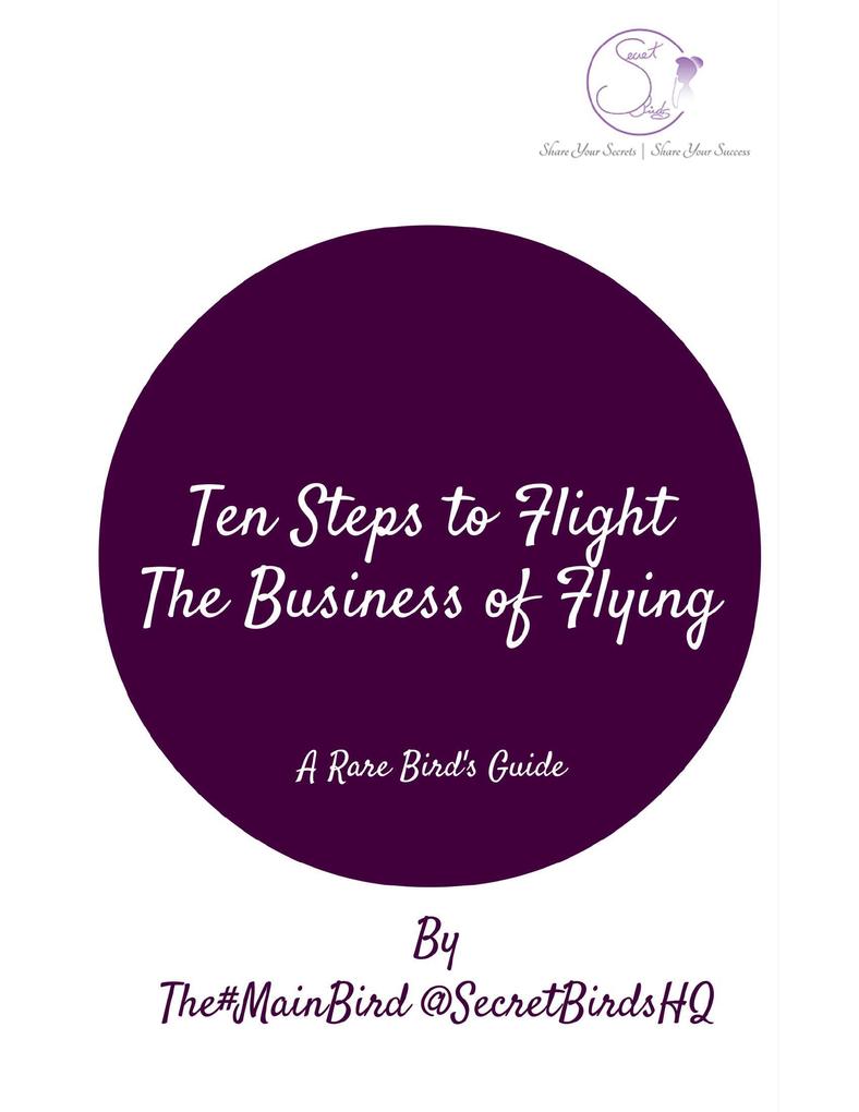 Ten Steps to Flight: The Business of Flying