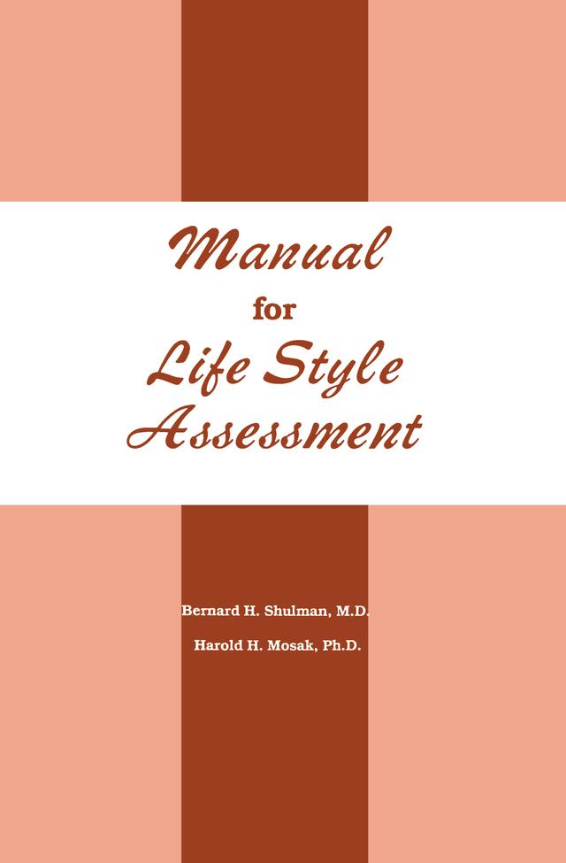 Manual For Life Style Assessment