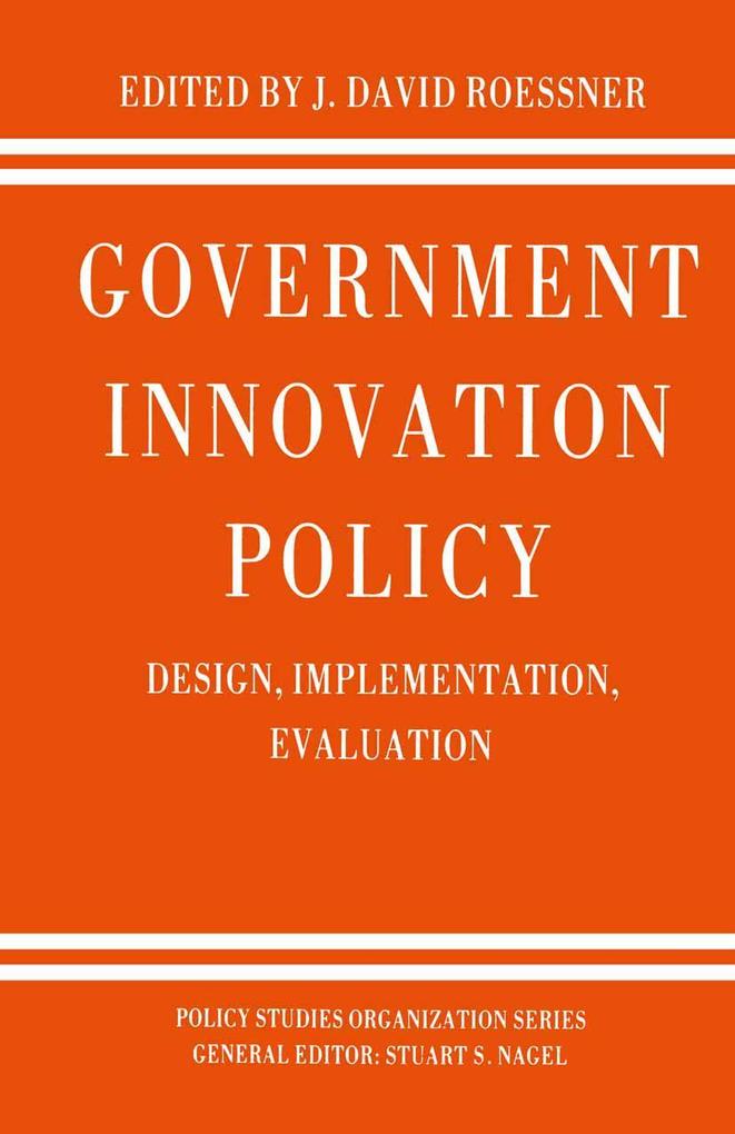 Government Innovation Policy