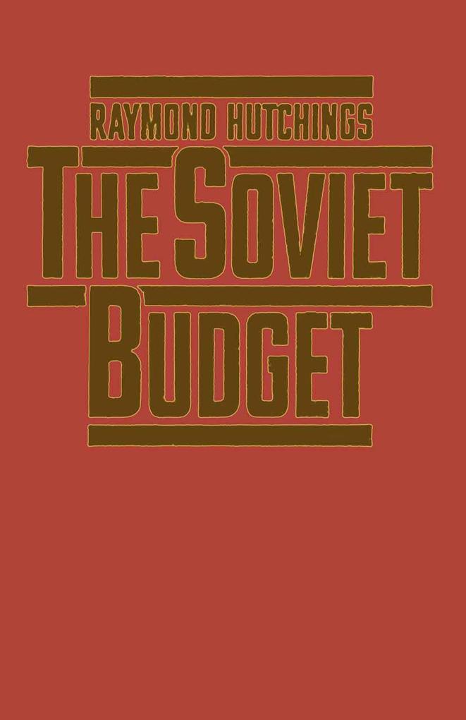 The Soviet Budget