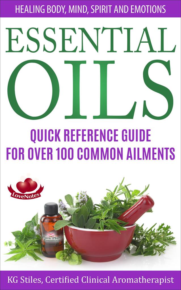 Essential Oils Quick Reference Guide For Over 100 Common Ailments Healing Body Mind Spirit and Emotions (Healing with Essential Oil)