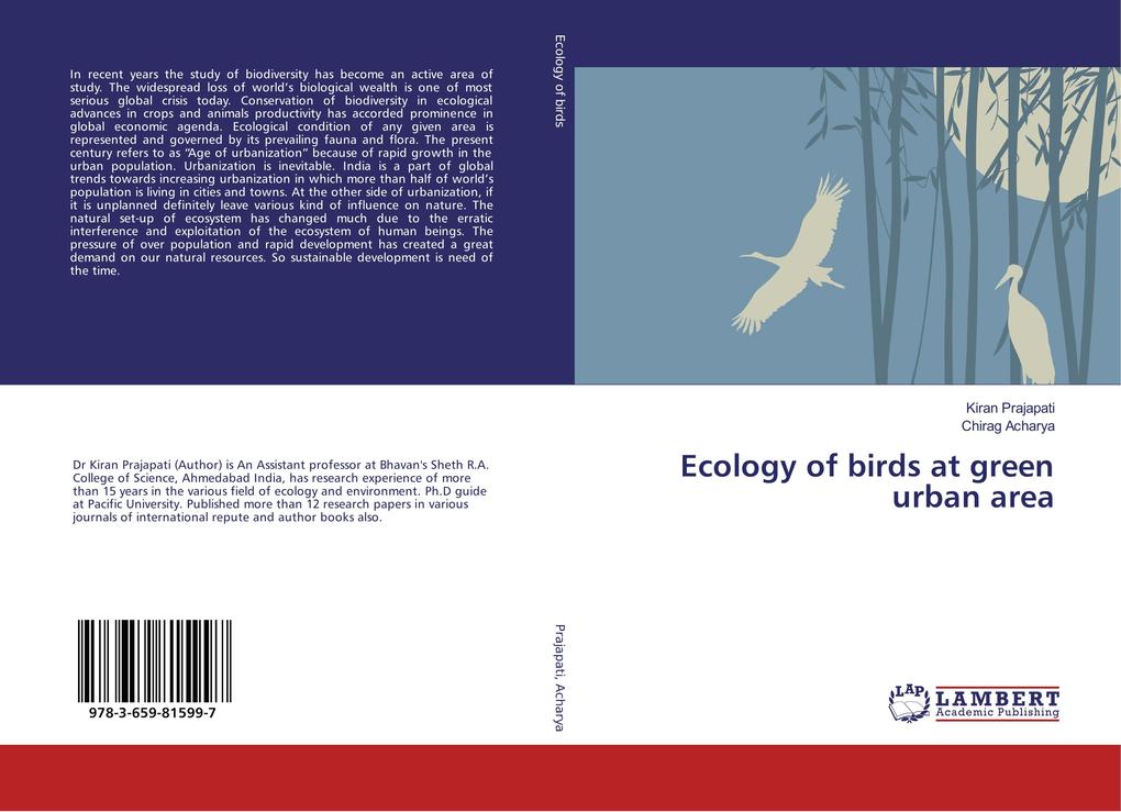 Ecology of birds at green urban area