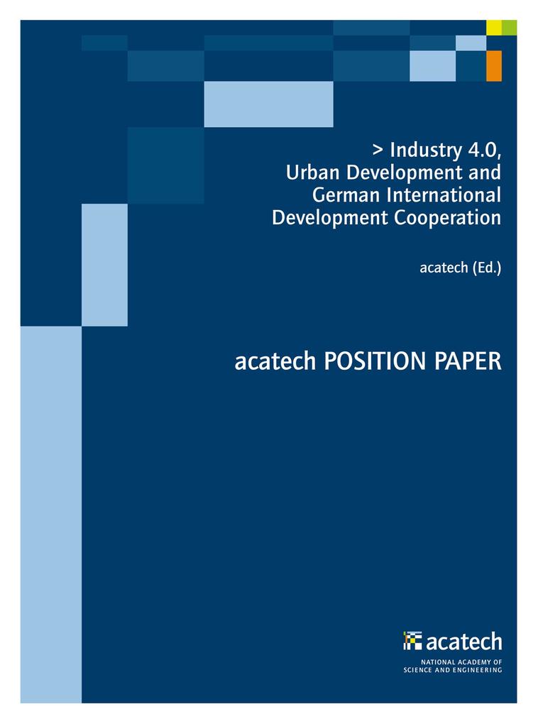 Industry 4.0 Urban Development and German International Development Cooperation