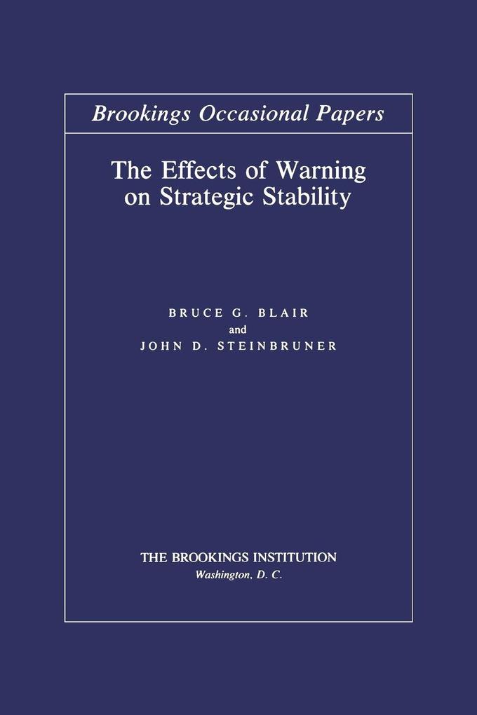 Effects of Warning on Strategic Stability