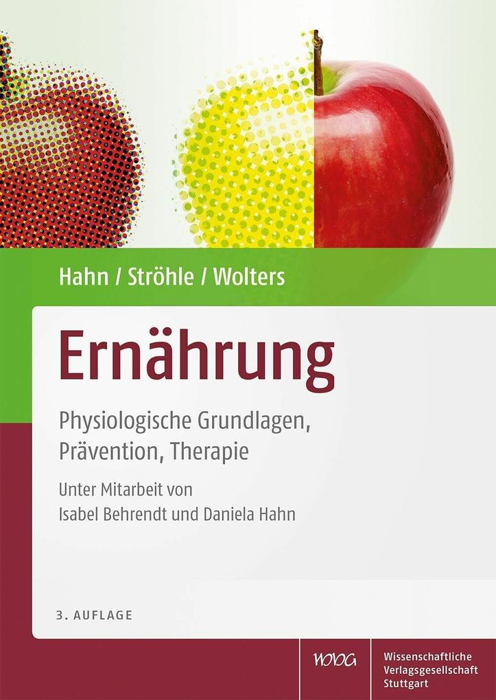 Ernährung - Andreas Hahn/ Alexander Ströhle/ Maike Wolters