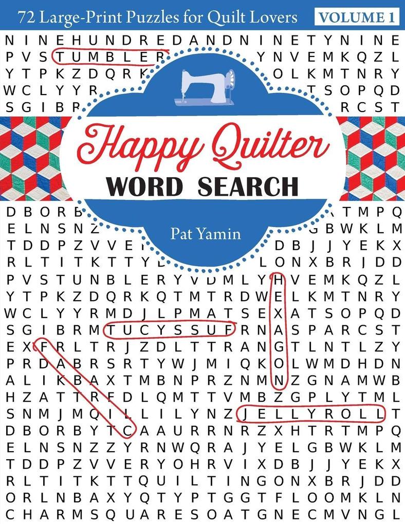 Happy Quilter Word Search - Print-On-Demand Edition