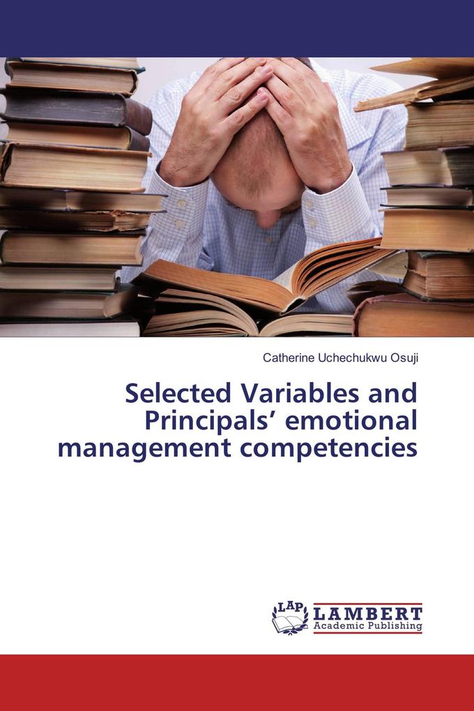 Selected Variables and Principals' emotional management competencies