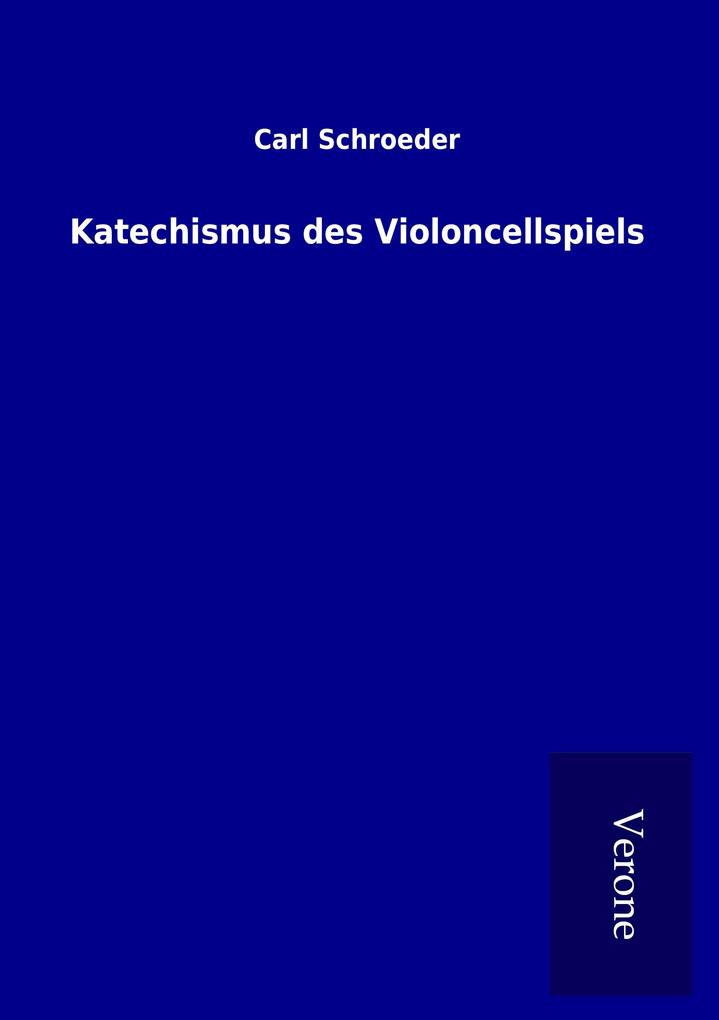 Katechismus des Violoncellspiels